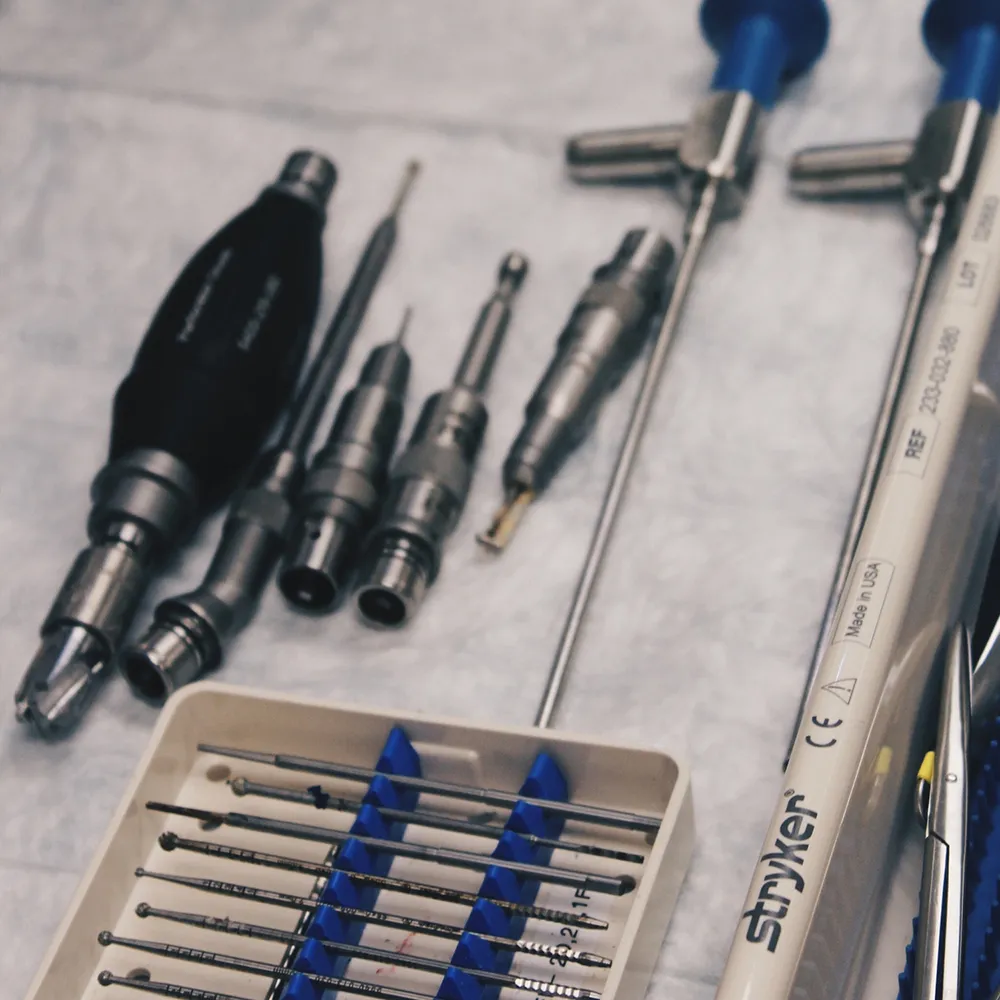 Sterilised medical equipment